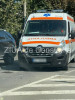 Accident rutier in parcarea Kaufland, municipiul Constanta. Ambulanta a intervenit