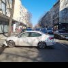 Constanta: Accident rutier pe bulevardul Tomis in apropierea Muzeului de Arta. Un autoturism, implicat (GALERIE FOTO+VIDEO)