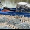 Garda de Coasta: Peste 1.000 metri de plase mono-filament cu 243 kilograme de peste scoase dintr-o zona strict protejata a Biosferei Deltei Dunarii