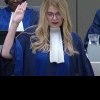 Judecatoarea Iulia Motoc a depus juramantul pentru functia de judecator al Curtii Penale Internationale de la Haga (VIDEO)
