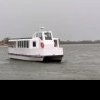 O nava de tip catamaran va transporta pasagerii intre municipiul Tulcea si Tudor Vladimirescu (VIDEO)