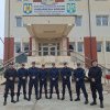 Opt elevi Școlilor Militare de Subofiteri de Jandarmi, in practica la IJJ Constanta