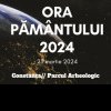 Ora Pamantului, pe 23 martie 2024 in Parcul Arheologic Constanta. Organizatorii promit o seara plina de lumina si culoare