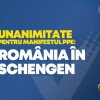 Presedintele PNL, Nicolae Ciuca: Manifestul electoral al PPE, care cere aderarea cat mai curand posibil a Romaniei la Spatiul Schengen, adoptat in unanimitate“