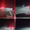 Trafic ingreunat seara trecuta pe Autostrada A2 Bucuresti-Constanta dupa un accident rutier (GALERIE FOTO+VIDEO)