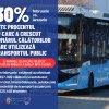 Numărul călătoriilor cu autobuzul a crescut cu 30%, în februarie