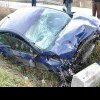 ACCIDENT între Aiud și Vălișoara: Un șofer a intrat cu mașina într-un cap de pod. Trafic îngreunat