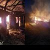 INCENDIU la o anexă gospodărească din Săliștea: Intervin pompierii din Sebeș cu două autospeciale