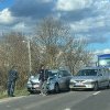 ACCIDENT CU PAGUBE MATERIALE Două mașini s-au ciocnit la Păulian