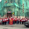 AVERTISMENT LA SATU MARE Zeci de angajați din județ ai Poștei Române au protestat pentru drepturile lor