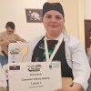 FOTO / Trofeul „Tineri bucătari”, obținut de o elevă de la „Meserii și Servicii”