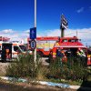 Accident grav între două TIR-uri şi două mașini la Turda! Patru victime sunt evaluate de echipajele medicale - FOTO/VIDEO