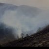 Flăcările au cuprins mai bine de 30 de hectare de vegetație uscată într-o comună clujeană! Pompierii se luptă cu focul de patru ore - FOTO