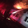 Incendiu puternic pe strada Spicului din Cluj-Napoca