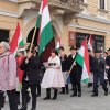 Marșul maghiarilor prin centrul Clujului a avut loc cu întârziere, fără respectarea programului - VIDEO