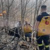 Intervenție pentru lichidarea unui incendiu de litieră produs în comuna Dofteana