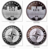 Monede BNR la aniversarea României în NATO