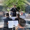 Muzica Militară a Garnizoanei Bacău sărbătorește 20 de ani în NATO cu un concert de promenadă în fața Casei de Cultură