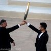 Flacăra olimpică pleacă spre Franța