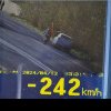 Motociclist prins ”zburând” în județul Constanța. Poliția: ”242. Nu sunt numere la loto”