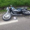 Detaliile accidentului de ieri de la Bunești în urma căruia un motociclist a fost rănit