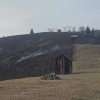 Eforturi supraomenești pentru stingerea unui incendiu de vegetație uscată la Câmpulung Moldovenesc care punea în pericol pădurea