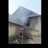 O casă din comuna Bunești a luat foc de la un scurtcircuit produs la un aparat electric