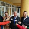 Primarul Lungu mulțumit de ritmul lucrărilor de reabilitare a școlii 9 din Suceava investiție PNRR de 3 milioane de euro. Lungu a vizitat șantierul împreună cu Harșovschi