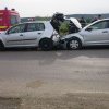 Un rănit și patru mașini avariate în urma unui carambol în Vicovu de Sus