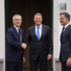 “Este o aspirație legitimă” pentru numirea unui politician din regiunea României în fruntea NATO, afirmă președintele Iohannis