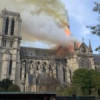 FOTO&VIDEO. Cinci ani de la incendiul de la Catedrala Notre Dame