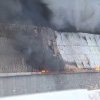 Incendiu la depozitul unui operator economic, în municipiul Târgu Mureș
