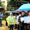 Protestul asistenților personali din Târgu Mureș continuă și în această săptămână
