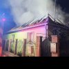 VIDEO-FOTO: Casă din Albești mistuită de un incendiu