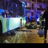 Accident grav pe Bulevardul Iuliu Maniu, din Capitală. Un motociclist s-a izbit violent de un autobuz VIDEO