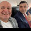 Anca Alexandrescu: „Poză de colecție - Cozmin Gușă și George Simion, în avion spre liderii lumii”
