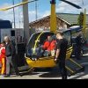 Cine este pilotul care a aterizat cu elicopterul direct la benzinărie, în Curtea de Argeș. Reacția celor de la Autoritatea Aeronautică