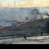 Două aeronave ale Forțelor Aeriene Române acționează la stingerea incendiului de pădure din județul Bacău