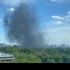 Incendiu de proporții în sectorul 1. Mobiliazare masivă a pompierilor, 8 mașini trimise la intervenție, s-a emis Ro_alert