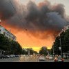 Incendiu puternic izbucnit într-o clădire dezafectată din zona Dămăroaia! A fost emis mesaj ROalert. FOTO-VIDEO