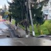 Măsuri pentru zona surpată din Slănic Prahova: zeci de locuitori și-au abandonat casele, terenul s-a tasat cu încă 20 cm - VIDEO