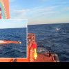 Ambarcațiunea găsită răsturnată lângă Tuzla, acum două zile, cercetată de specialiștii MApN: „Posibil vehicul marin fără pilot”
