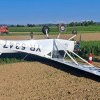 Aterizare forţată a unui avion de mici dimensiuni, în județul Alba. ISU: „Cauza, o scurgere de carburant”