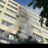 Incendiu într-un bloc din sectorul 2 din București. Oamenii au fost evacuaţi cu autoscara, 4 persoane au ajuns la spital