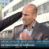 Momentul în care un reporter german primește o palmă peste ceafă și un borbârnac în ureche, în timp ce transmitea în direct