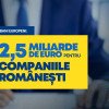 Bani europeni: 2,5 miliarde de euro pentru companiile românești