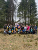 FOTO. Acțiune de împădurire cu elevi, la Ocolul Silvic Pipirig