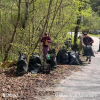 300 de saci de gunoaie strânse din Piatra Craiului, de „Ziua Pământului”