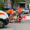 Pieton lovit de mașină, pe Calea București