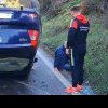 VIDEO Accident rutier la ieșirea din Predeal